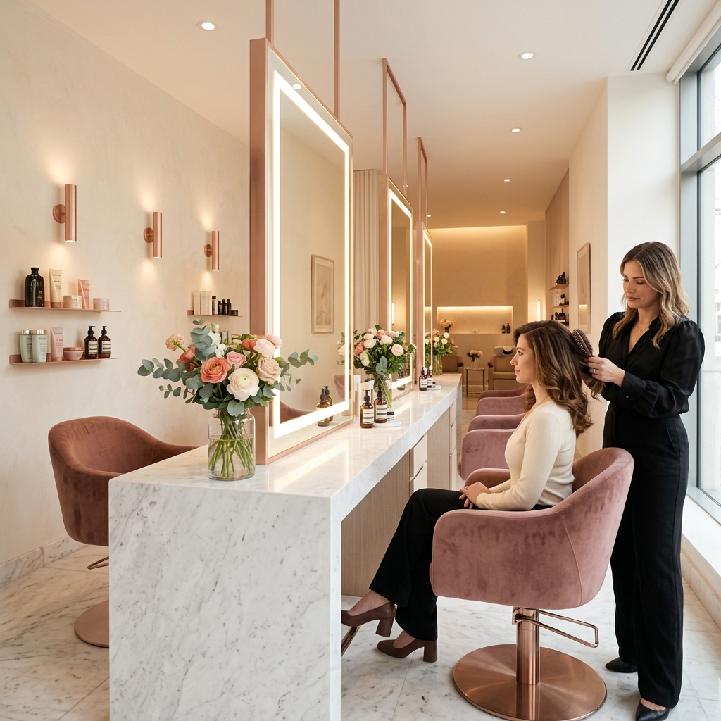 Velvet Beauty Studio interior